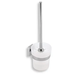 NOVASERVIS Metalia - 12 WC-kefe tartó kefével NOVASERVIS Metalia - 12 WC-kefe tartó kefével