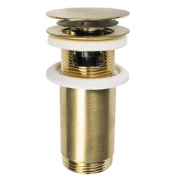 OMP TEA klik-klak mosdólefolyó, max. 80 mm, matt arany OMP TEA klik-klak mosdólefolyó, max. 80 mm, matt arany