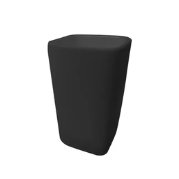 QUADRAT Boston family fekete kerámia fogmosó pohár QUADRAT Boston family fekete kerámia fogmosó pohár