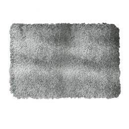 Fürdőszoba szőnyeg Shaggy, 50×80, Silver