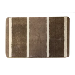 Fürdőszoba szőnyeg Silver L, 50×80, Mokka