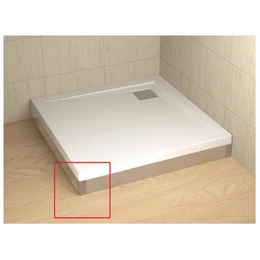 RADAWAY zuhanytálca előlap sarok elem - króm RADAWAY zuhanytálca előlap sarok elem - króm