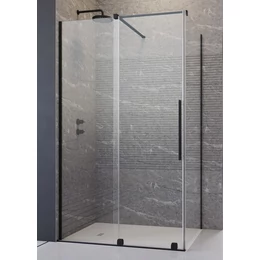 RADAWAY Furo Black KDJ szögletes fekete zuhanykabin - ajtó, ajtó fixrész RADAWAY Furo Black KDJ szögletes fekete zuhanykabin - ajtó, ajtó fixrész