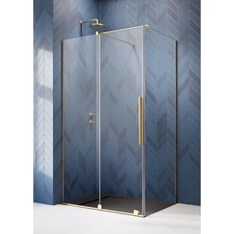 RADAWAY Furo Gold KDJ szögletes arany zuhanykabin - ajtó, ajtó fixrész RADAWAY Furo Gold KDJ szögletes arany zuhanykabin - ajtó, ajtó fixrész