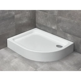 RADAWAY Laros E íves aszimmetrikus akril zuhanytálca RADAWAY Laros E íves aszimmetrikus akril zuhanytálca