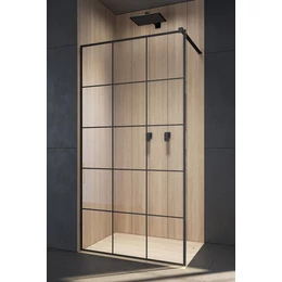 RADAWAY Modo New Black II Factory Walk-in zuhanyfal RADAWAY Modo New Black II Factory Walk-in zuhanyfal