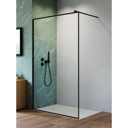 RADAWAY Nes Black Walk-in II Frame fekete zuhanyfal RADAWAY Nes Black Walk-in II Frame fekete zuhanyfal