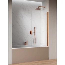 RADAWAY Nes Brushed Copper PNJ I szálcsiszolt réz kádparaván