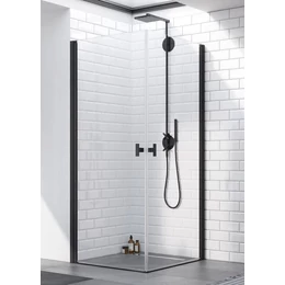 RADAWAY Nes Black KDD I szögletes fekete zuhanykabin (1 oldal) RADAWAY Nes Black KDD I szögletes fekete zuhanykabin (1 oldal)