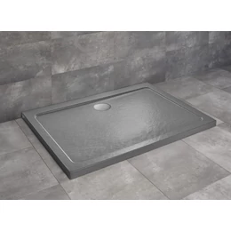 RADAWAY Doros Stone D szögletes akril zuhanytálca, antracit RADAWAY Doros Stone D szögletes akril zuhanytálca, antracit