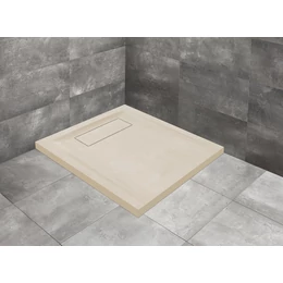 RADAWAY Doris C lapos szögletes műmárvány zuhanytálca, bézs RADAWAY Doris C lapos szögletes műmárvány zuhanytálca, bézs