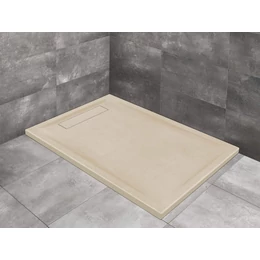 RADAWAY Doris F lapos szögletes műmárvány zuhanytálca, bézs RADAWAY Doris F lapos szögletes műmárvány zuhanytálca, bézs