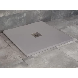 RADAWAY Kios C lapos szögletes műmárvány zuhanytálca, szürke RADAWAY Kios C lapos szögletes műmárvány zuhanytálca, szürke