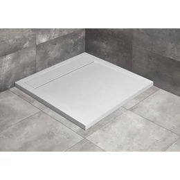 RADAWAY Teos C lapos szögletes műmárvány zuhanytálca, fehér RADAWAY Teos C lapos szögletes műmárvány zuhanytálca, fehér