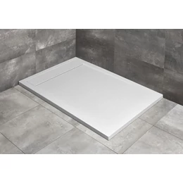 RADAWAY Teos F lapos szögletes műmárvány zuhanytálca, fehér RADAWAY Teos F lapos szögletes műmárvány zuhanytálca, fehér