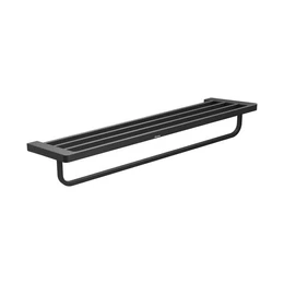 RAVAK 10° polcos törölközőtartó 63 cm, fekete RAVAK 10° polcos törölközőtartó 63 cm, fekete