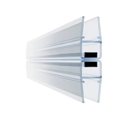 RAVAK műanyag mágneses profil szett 180° egyenes RAVAK műanyag mágneses profil szett 180° egyenes