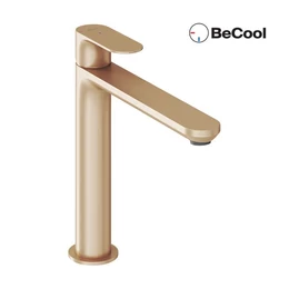 RAVAK Eleganta álló mosdó csaptelep 220 mm BeCool, szálcsiszolt rose gold RAVAK Eleganta álló mosdó csaptelep 220 mm BeCool, szálcsiszolt rose gold