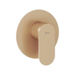 RAVAK Eleganta falba süllyesztett csaptelep, egyutas, belső egységgel, szálcsiszolt rose gold