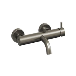 RAVAK Espirit fali kádcsaptelep zuhanyszett nélkül, szálcsiszolt grafit