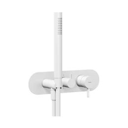 RAVAK Espirit falba süllyesztett csaptelep, kétutas, R-boxhoz, bársony fehér RAVAK Espirit falba süllyesztett csaptelep, kétutas, R-boxhoz, bársony fehér