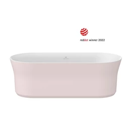 RAVAK Ypsilon szabadon álló akrilkád, fehér/alabaster pink, fehér lefolyó RAVAK Ypsilon szabadon álló akrilkád, fehér/alabaster pink, fehér lefolyó