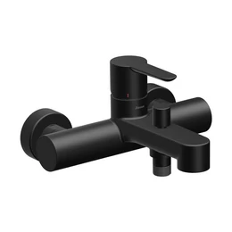RAVAK Puri black fali kádcsaptelep váltóval