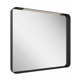 RAVAK Strip tükör 800×700 fekete, világítással
