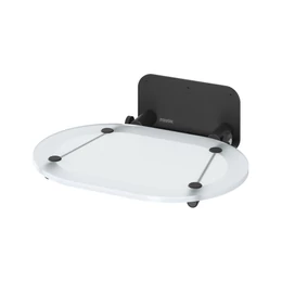 RAVAK Chrome ülőke - clear/fekete