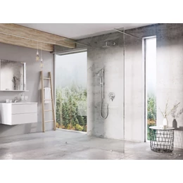 RAVAK Walk-In Free szett, krómhatású