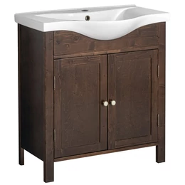 SAPHO Ambra mosdótartó szekrény, 75,5×82×34,5 cm, pácolt lucfenyő SAPHO Ambra mosdótartó szekrény, 75,5×82×34,5 cm, pácolt lucfenyő