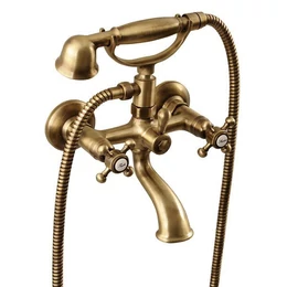 SAPHO Reitano Antea kádtöltő csaptelep, zuhanyszettel, bronz SAPHO Reitano Antea kádtöltő csaptelep, zuhanyszettel, bronz