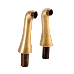 SAPHO Reitano Antea kádperemre szerelhető csapteleptartó láb (pár), 3/4", bronz SAPHO Reitano Antea kádperemre szerelhető csapteleptartó láb (pár), 3/4", bronz