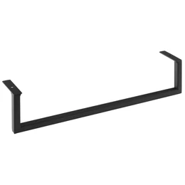 SAPHO Hang törölközőtartó mosdó alá, 460×98 mm, matt fekete