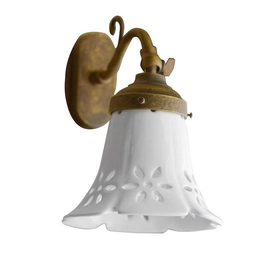 SAPHO Marsala lámpa, E14, 40 W, 230 V, kerámia búrával, bronz