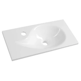 SAPHO Aqua öntött márvány mosdó, 50,5×25 cm SAPHO Aqua öntött márvány mosdó, 50,5×25 cm