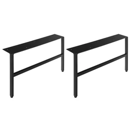 SAPHO Odetta tartó lábak, 2 db/csomag, 60×260-270×412 mm, matt fekete