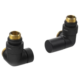 SAPHO Corner radiátor szelep, jobbos, matt fekete SAPHO Corner radiátor szelep, jobbos, matt fekete