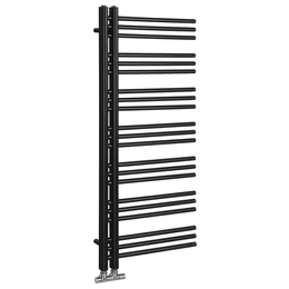 SAPHO Dorlion fürdőszobai radiátor, 500×1200 mm, 492 W, matt fekete