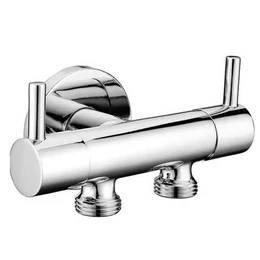 SAPHO bidé zuhany osztott sarokszeleppel, bekötés a WC tartályhoz, zuhanyszett nélkül, króm SAPHO bidé zuhany osztott sarokszeleppel, bekötés a WC tartályhoz, zuhanyszett nélkül, króm