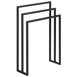 SAPHO Ska törölközőtartó, 55×80×20 cm, matt fekete