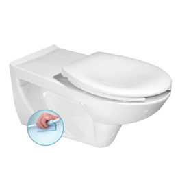 SAPHO Senior fali WC mozgáskorlátozottaknak, Clean On, 37×73 cm
