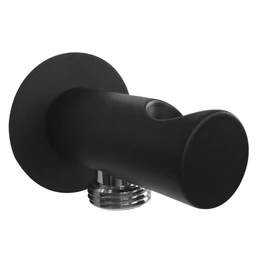 SAPHO fix zuhanytartó fali csatlakozóval, 1/2", matt fekete SAPHO fix zuhanytartó fali csatlakozóval, 1/2", matt fekete
