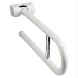 AKAD-0805 felhajtható kapaszkodó, 800 mm, szinterezett fehér