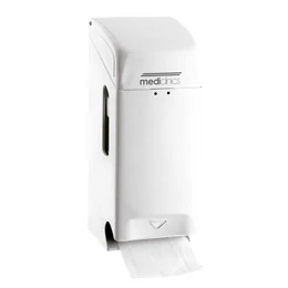 RAMI-5015F kéttekercses toalett-papír adagoló, szinterezett fehér RAMI-5015F kéttekercses toalett-papír adagoló, szinterezett fehér