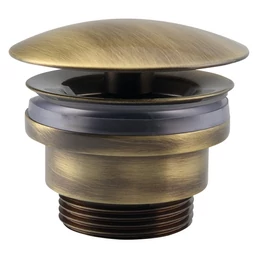 SILFRA nem zárható mosdólefolyó, 5-55 mm, bronz