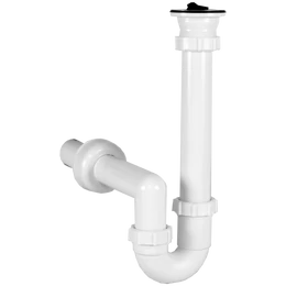 Csőszifon 6/4", egymedencés, leeresztőszeleppel, Ø40 mm-es elfolyással Csőszifon 6/4", egymedencés, leeresztőszeleppel, Ø40 mm-es elfolyással
