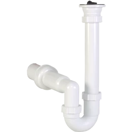 Csőszifon 6/4", egymedencés, leeresztőszeleppel, Ø50 mm-es elfolyással Csőszifon 6/4", egymedencés, leeresztőszeleppel, Ø50 mm-es elfolyással