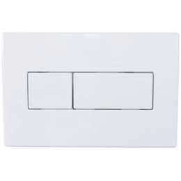 STYRON Niagara WC nyomólap, szögletes, fehér STYRON Niagara WC nyomólap, szögletes, fehér