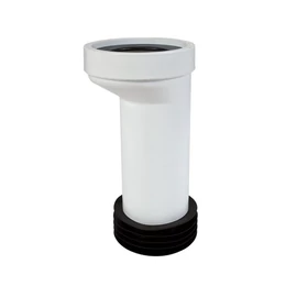 WC bekötőcső, excenteres, hosszú, műanyag, Ø110 mm WC bekötőcső, excenteres, hosszú, műanyag, Ø110 mm